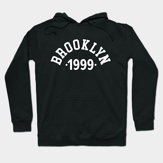 Brooklyn Chronicles: Celebrating Your Birth Year 1999 Hoodie by Boogosh